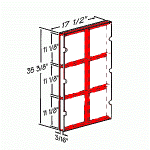 Red Back Board Holder
